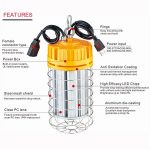 Temporary LED Jobsite Light 150W 19,500Lm 5000K wih Connector (10)