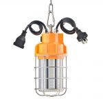 Temporary Work Light 60W 5000K 7,800Lm with 100-277VAC Hook Install (6)