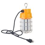 Temporary Work Light 60W 5000K 7,800Lm with Hook Install 100-277VAC (6)