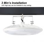 UFO High Bay Led Light Fixtures 140W 19100lm 5000K 347-480VAC (21)