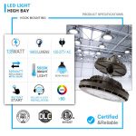 UFO LED lighting 135W 5000K 347VAC480V for warehouse factories (3)