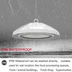 UFO Led High Bay Light 150w IP66 5000K For Food Processing Factory Use (9)