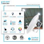 UFO high bay led light 140W 19100lm 5000K with UL DLC Listed (18)