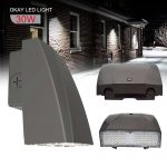 Wall Pack LED Light 30W for Parking Lot Lighting with 100-277VAC (13)