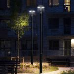 150 Watt LED Post Top Pole Light 5000K 19,500 Lumens (7)