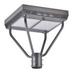 200 Watt LED Post Top Area Light Fixtures 5000K 26,000 Lumens (3)