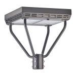 200 Watt LED Post Top Area Light Fixtures 5000K 26,000 Lumens (8)