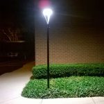 20W LED Solar Post Light Fixtures 5000K (10)