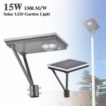 50 Watt Solar Powered Landscape Lighting 5000K 7,500LM (10)