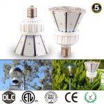 80W LED Post Top Retrofit Light Invert Garden Lamps 5000K 11200LM (20)