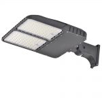 Arm Mount 320W LED Parking Lot Shoebox Light 5000K (2)