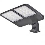 Arm Mount 320W LED Parking Lot Shoebox Light 5000K (8)